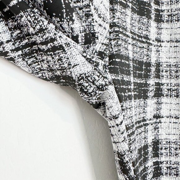 ONA by Yoon High Rise Pull On Plaid Print Athletic Leggings Workout Pant Size XS - Picture 7 of 11